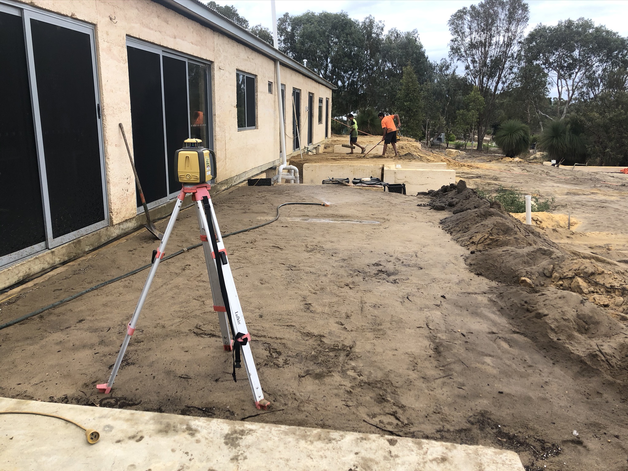 4 April 2020 Levelling N Verndah Sand