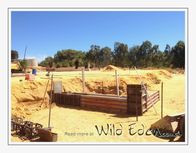 7 March 2014 Starting formwork for Slab Retaining