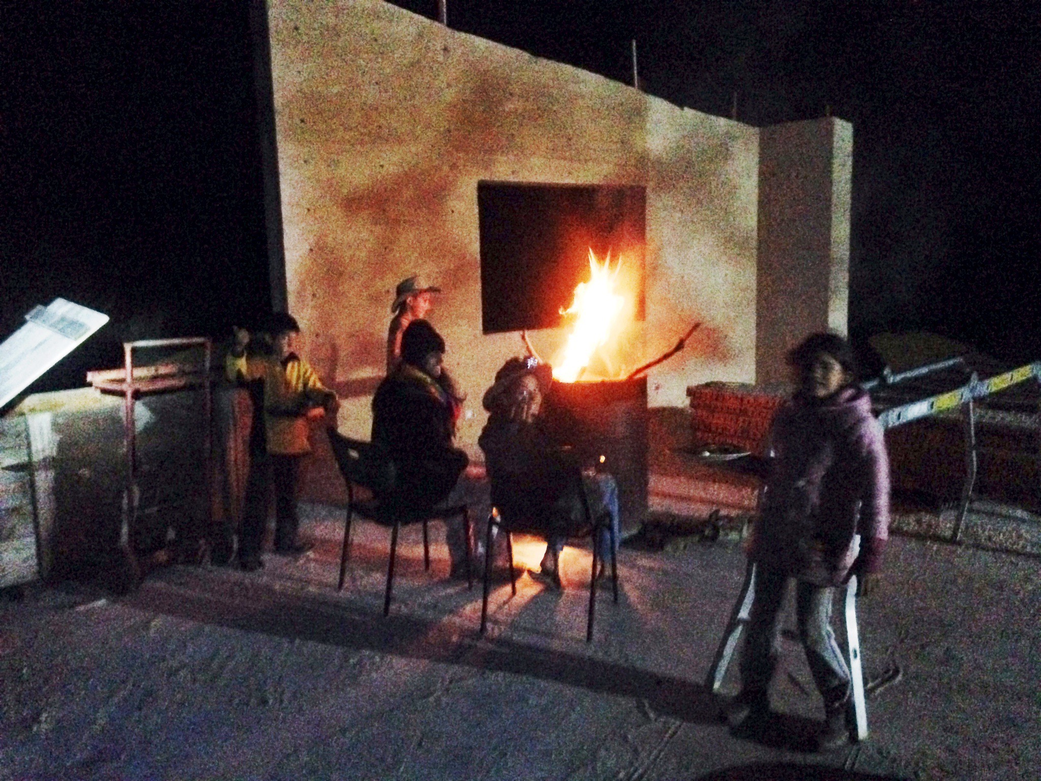 18 September 2015 Chill in the chill with the fire in the house! 