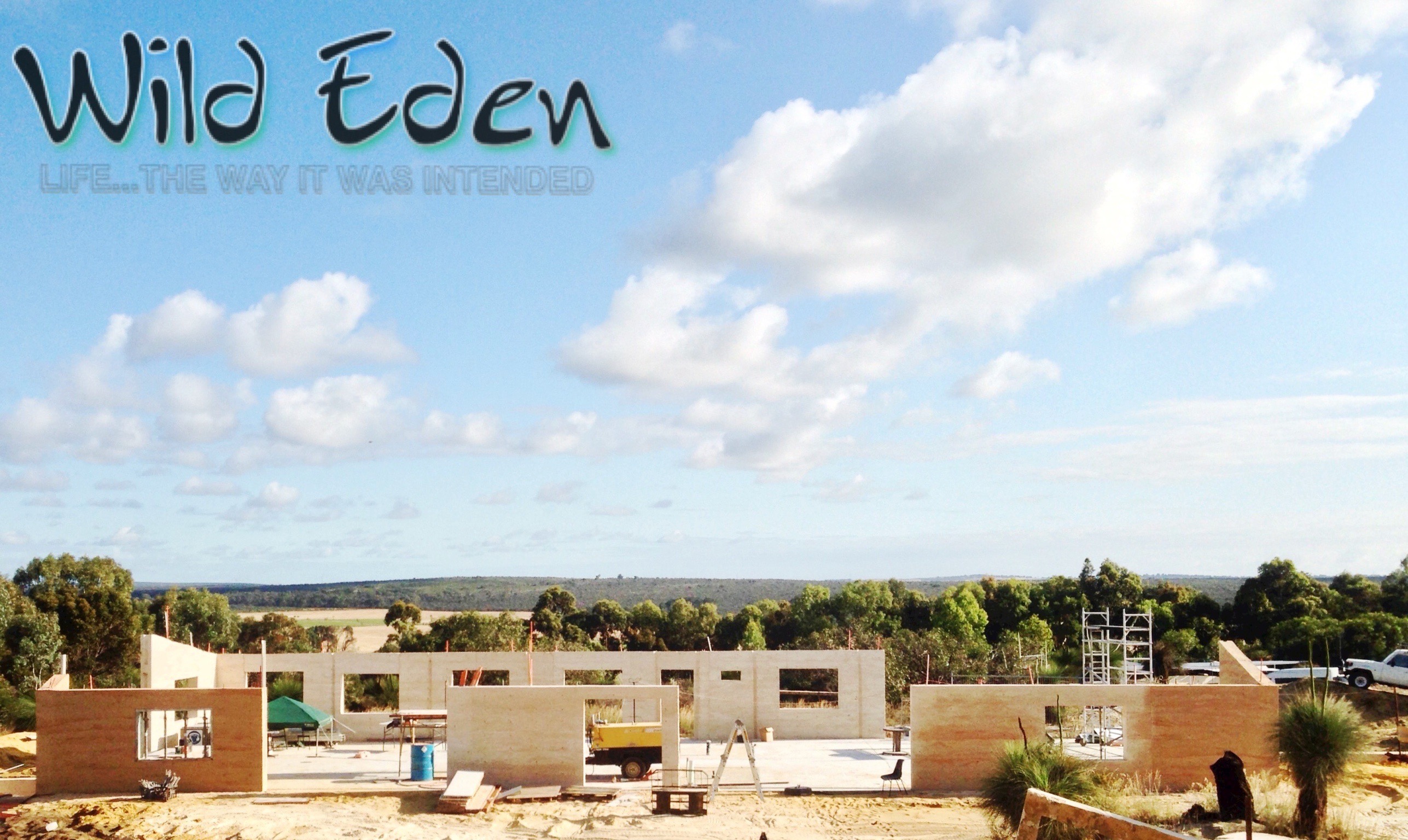 18 October 2015 ¾ of the North and South Walls Done!