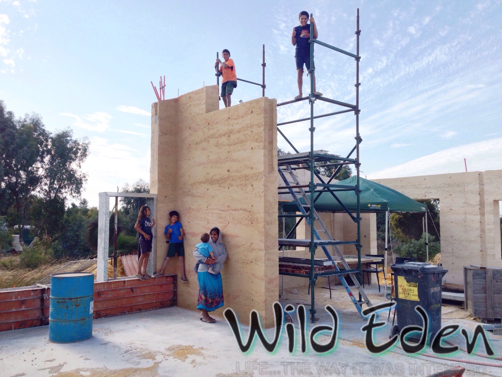 24 October 2015 First Middle Support Wall 4.2m